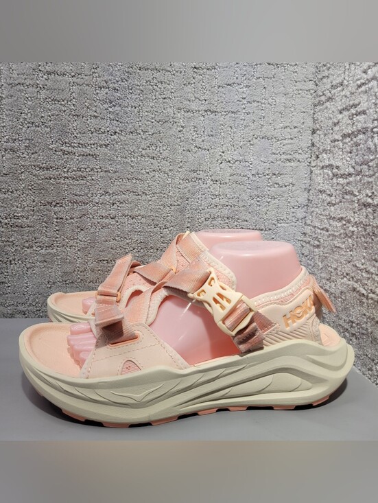 Hoka One One Shoes - Hoka One One Infini Hike TC Women's Size US 9.5 B Dawn Light / Vanilla Sandals